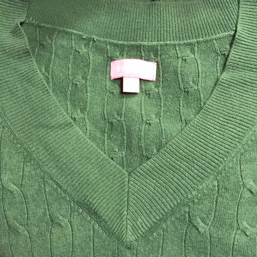 Avenue 18/20 - 3/4 sleeve cable sweater